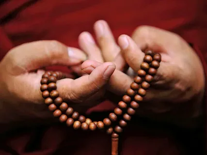 Swami Original Rosary Lal Chandan Mala