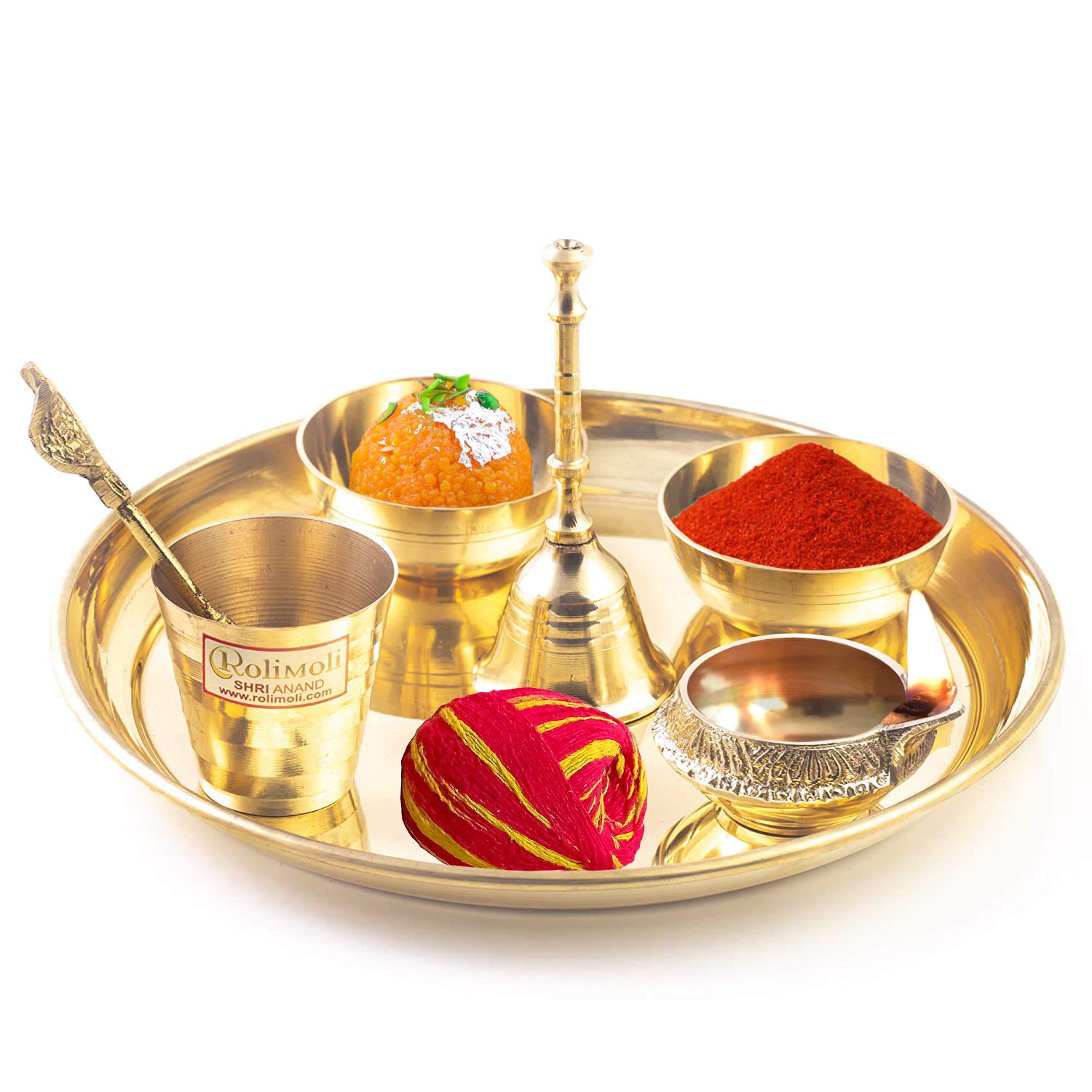 Pooja thai brass Thali