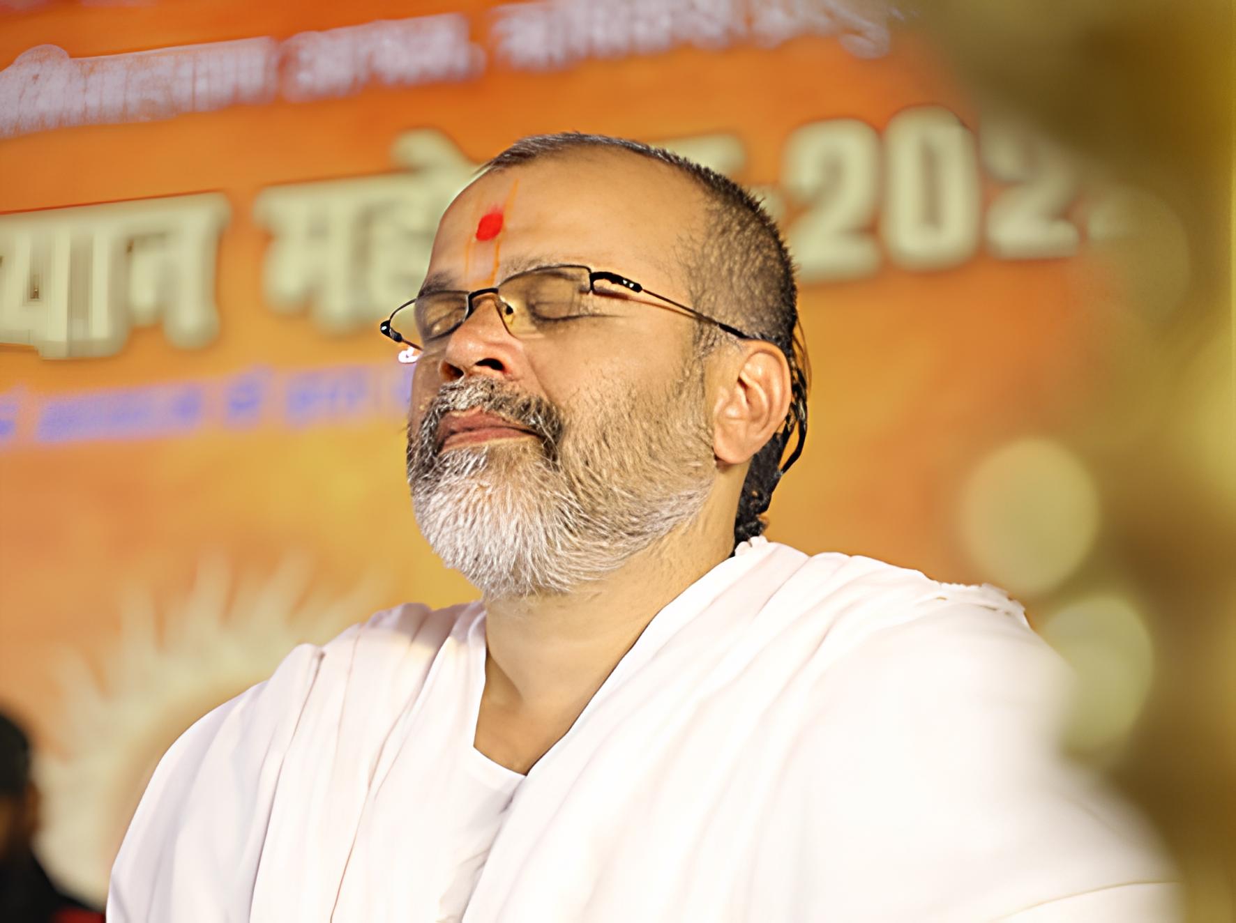 Spiritual guide Sunil Bhagat (Swami).